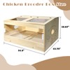 Large Chicken Brooder Box 31.5", Chicken Brooder with Temp Controller,