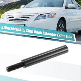 X AUTOHAUX 119mm 4.69" Car Shift Knob Extension Aluminum Alloy Gear Shifter Extender Lever M10x1.5 for Ford for Nissan