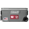 Coleman Classic Series Insulated Portable Rolling Cooler with Wheels, Leak-Resistant