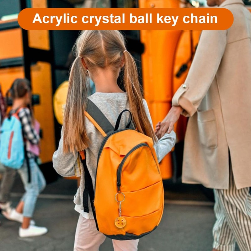 DEZP 1 x anime keyring, 3D dragon ball keyring, dragon