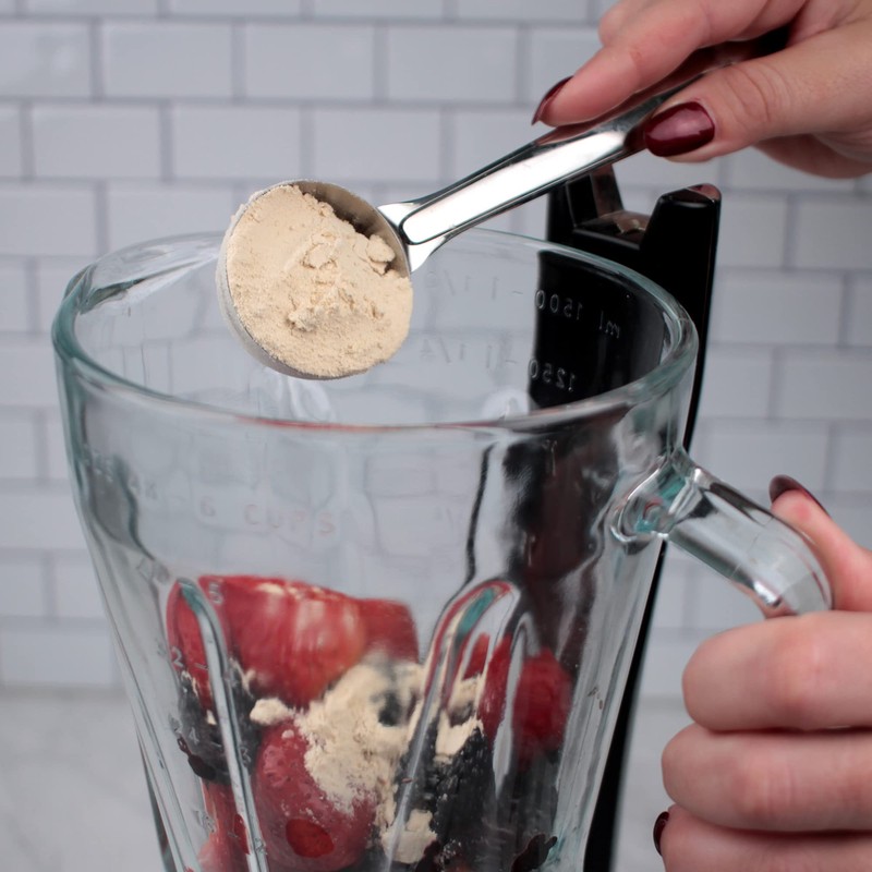 RSVP International Coffee Scoop Collection, 2-Tablespoon, Long Handle, Stainless Steel