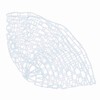 Outdoor Fly Fishing Landing Net Clear Rubber Replacement Mesh Bag(Mudium)