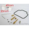 FANCY SCOOTERS Coolster 150cc 3150DX4, 200cc 3200,ATV Carburetor Kit with