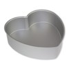 PME HRT103 Professional Aluminum Heart Cake Pan, 10 x 3-Inch,