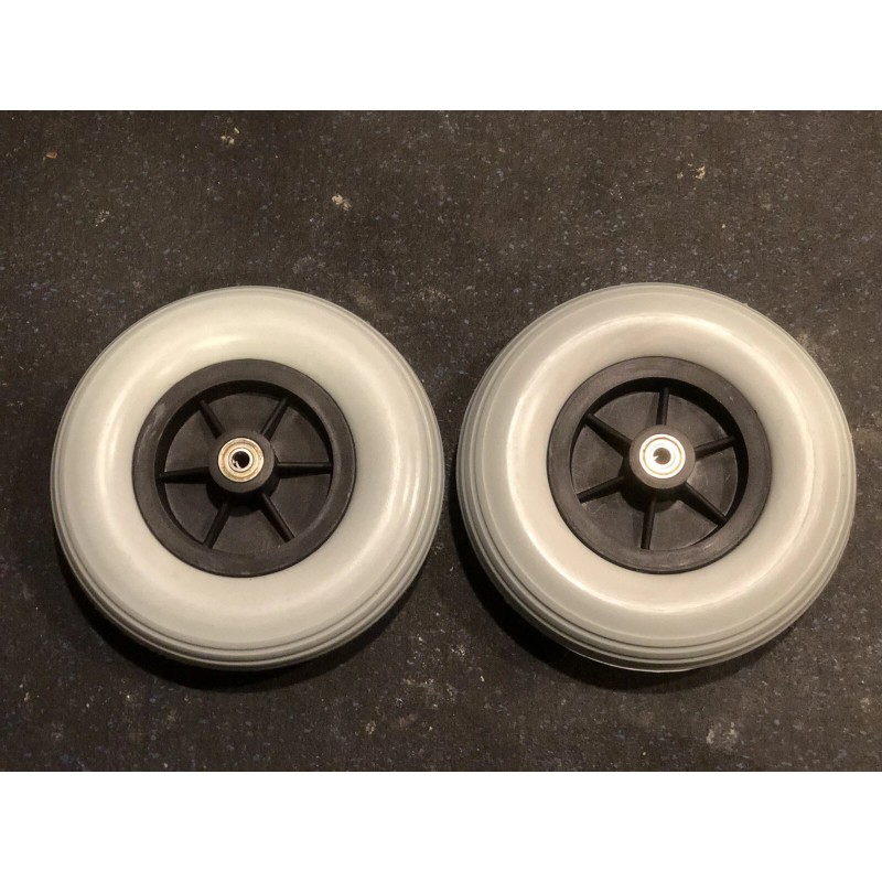 Pride 8x2 200x50 Caster Wheels Jazzy Wheelchair PU Foam Casters
