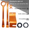 10mm/0.39''13mm/0.51''22mm/0.87''27mm/1.06''32mm/1.26''Tire Iron Lever Tool Spoon Motorcycle Tire Change Kit Wrench