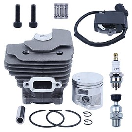 PHUOC LOC THO for Bore 47mm Cylinder Piston Kit for STIHL MS362 MS362C Chainsaw Part Ignition Coil