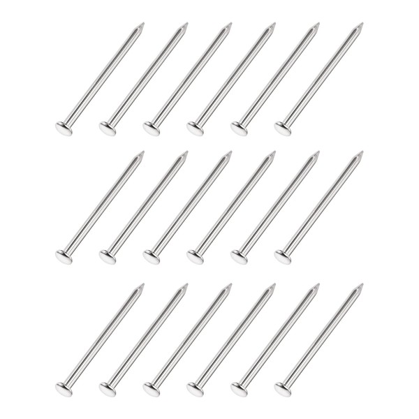METALLIXITY Small Nails (1.8x30mm) 300pcs, Carbon Steel Tiny Hardware Nails
