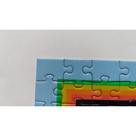 MSCHF 2 Tab 2 Hole The 2 Million Dollar Puzzle by MSCHF PICTURE Pattern Template Map