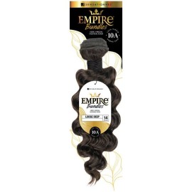SENSATIONNEL HUMAN HAIR EMPIRE BUNDLES WEAVE - LOOSE DEEP 14" - Natural, REGULAR