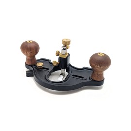 Taytools 777077 Number 71 Full SIze Router Plane, Closed Throat, 3/8” Square Cutter, Ductile Cast Iron Body