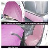 Car Seat Cover Protector Front Seats Only,Waterproof Cooling Bucket Towel