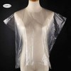 100 Uds Capa de Peluquero Desechable Chal para Tinte de