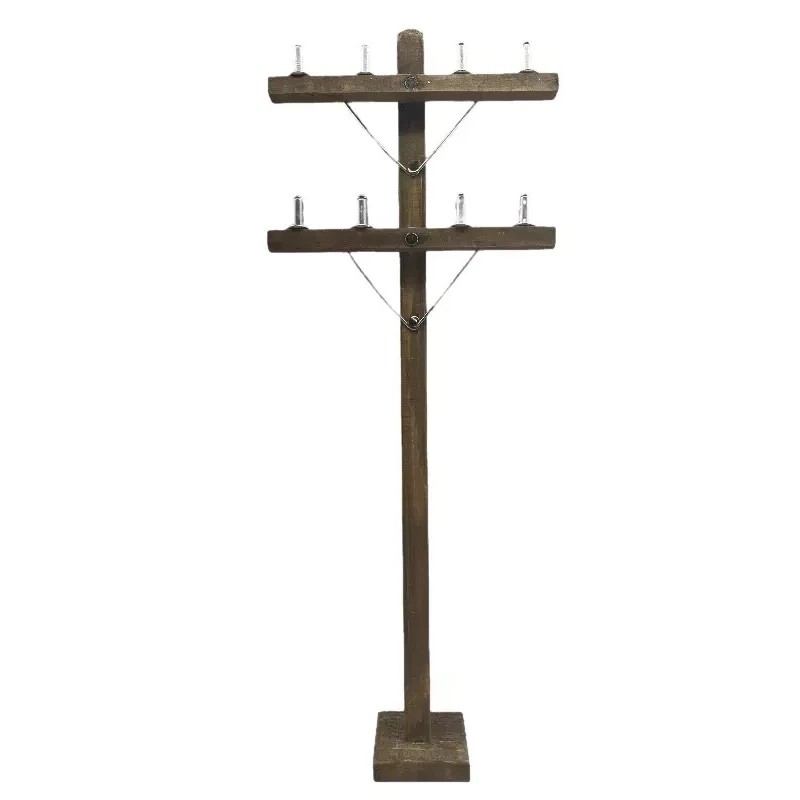 MrTrain 12" (Inch) Model Train Telephone Pole | G Scale