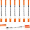 MKUCCD Syringes 29G 1ml/cc (13mm) Dispensing Tools，Lab Syringes, Plastic Syringe