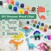 AYSYR Pack of 29 Children's Birthday Crafts Dinosaur Wood, Craft