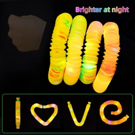 Orange 36 Pack Light Up Party Favors Supplies,Bulk Glow Sticks Bracelet,Necklace Accessories for Kids,Birthday Return Gifts Treats,Easter Basket Goodie Bag Stuffer Fillers for Boys Girls