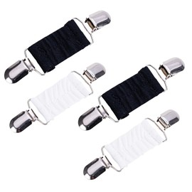 Pack of 4 RCA Clips, Clips for Clothing, Waist Knots, Waist Clip, Blouse Clip for Women, Adjustment Clip for Sweater, Cardigan Clip, Sinch Clip, Dresses Clip, Cinch Clips for Sweaters, Dresses, Shirts