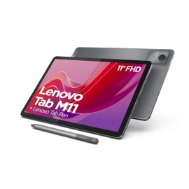 Lenovo Tab M11 Tablet | 11 Inch WUXGA Touch Display | MediaTek Helio G88 | 8GB RAM | 128GB SSD | Wi-Fi | Android 13 | Grey | Includes Tab Pen
