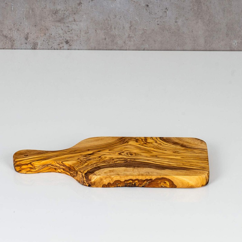 Small Chopping Board Olive Wood Approx. 21 cm Kitchen Board