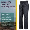 MARMOT Women's PreCip Eco Full Zip Pant - Long, Black,