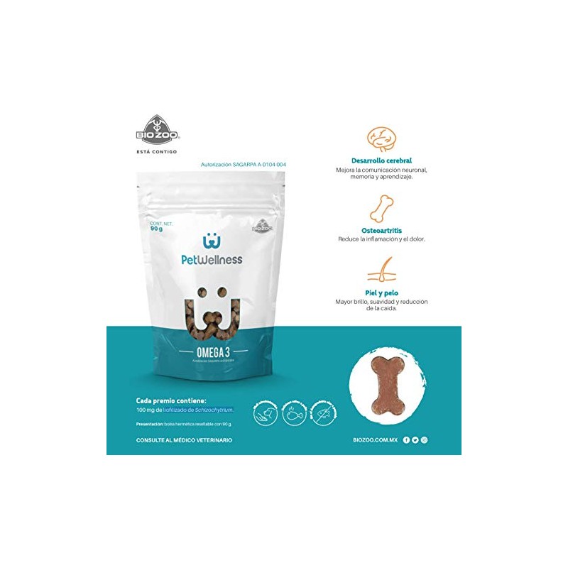 Premios para Perro con Omega 3