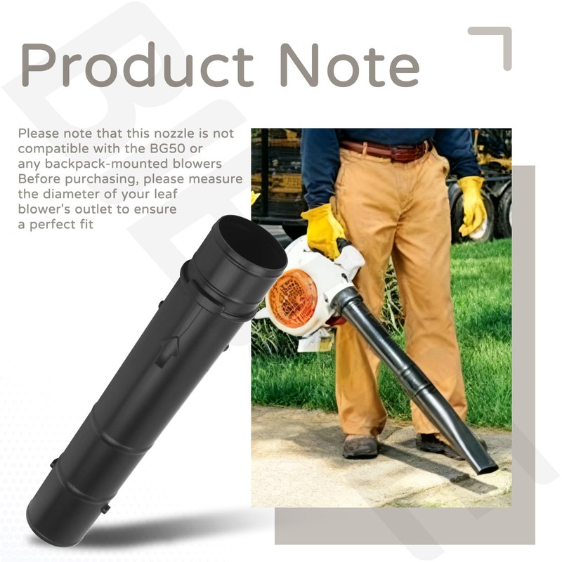 4241-760-8200 Leaf Blower Nozzle Tube with Lock Coupling Compatible with