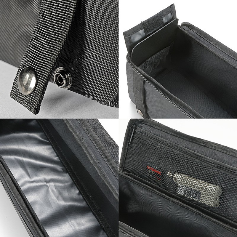 Foldable Table Side Bags Desk Bag Practical Organizer Large Capacity