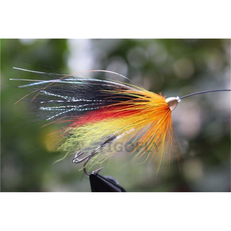 Tigofly 40pcs Cone Head Tube Streamer Fly Set - 5
