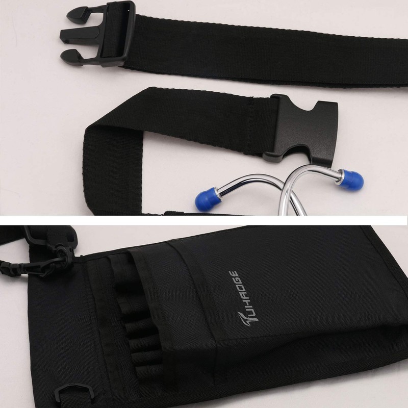 Bolsa de almacenamiento de enfermera, práctica bolsa de bolsillo para
