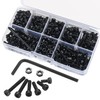 420 Pcs Metric M3 Hex Socket Head Cap Screws Bolts
