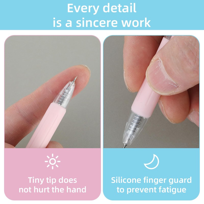 Gjinxi Knife Pen Craft Cutting Tools 6PCs Utility Paper Pen