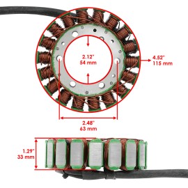 For Can-Am Stator Regulator Rectifier for Can-Am Spyder Rs-S Roadster Se5 Auto 2010-2011