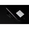 JACKALL JK Logo Peel Sticker, White, 2.2 x 2.9 inches