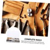 Operitacx 360pcs DIY Leather Rivets Kit Craft Rivet Tool Set