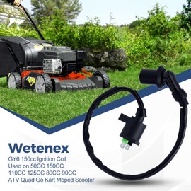 GY6 150cc High Performance Racing Ignition Coil Used on TRX125 TRX300 TRX350EX 50CC 80CC 90CC 110CC 125CC 150CC ATV Quad Go Kart Moped Scooter and more