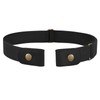 SANSTHS Belt without Buckle Women Men Elastic Stretch Adjustable Invisible