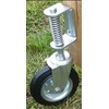 Tech Team #00884 8-Inch Spring-Loaded Gate Caster – Heavy Duty