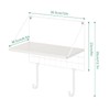 Ironing Board Hanger Wall Mount Ironing Board Holder with Shelf
