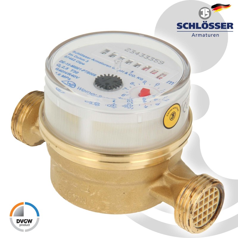 JS Single Jet Meter ETW (Cold Water) up to 30