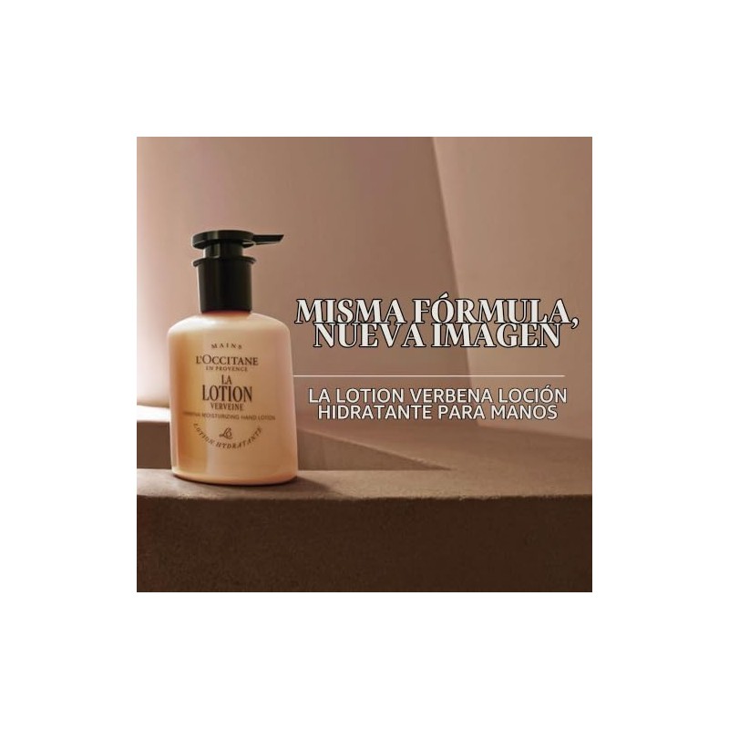 Loción Hidratante de Manos y Cuerpo Verbena Karité L'Occitane, 300ml