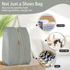 6pcs Portable Shoe Organizer, Travel Pouches with Zipper, Golf Shoe