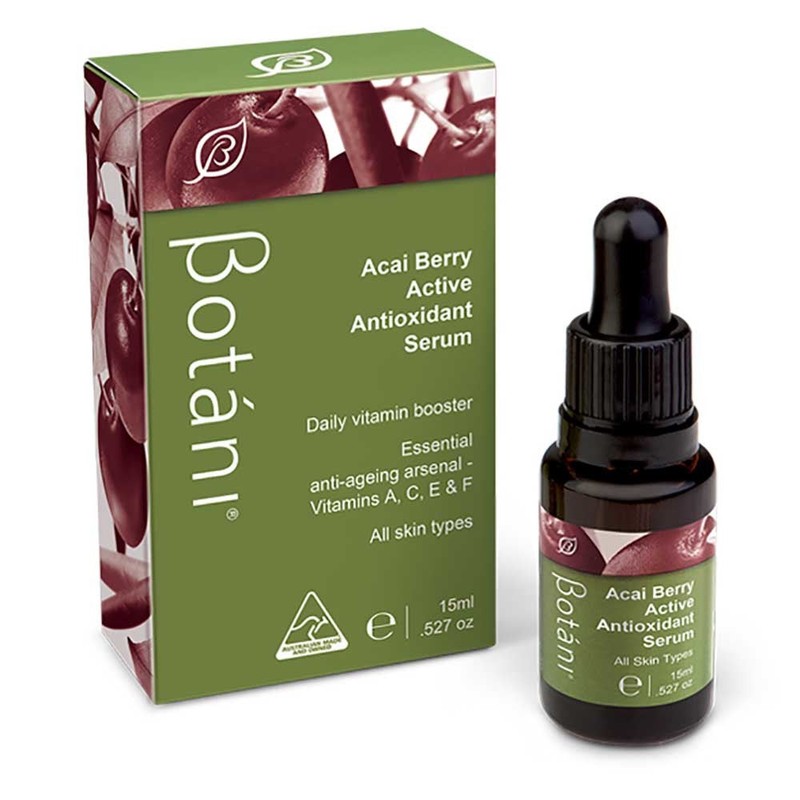 Botani Skin Care Acai Berry Active Antioxidant Serum, 15ml