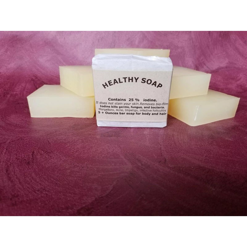 Homemade Morgellions Debriding Bar Soap Body and Shampoo Soap