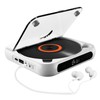 CD Player 3 Modes LED Display Touch Control Portable Retro