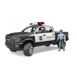 Bruder 02505 Ram 2500 Police Pickup with Police Officer