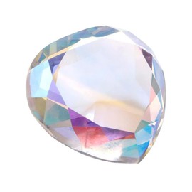 IWOWHERO 1pc Heart Shaped Fake Diamond Nail Art Display Prop Decorative Model for Photography for Nail Salons Great for Valentine Day Mother Day and Special Occasions