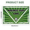 YANGUN Football Training Mat, 60 x 90cm Football Footstep Training