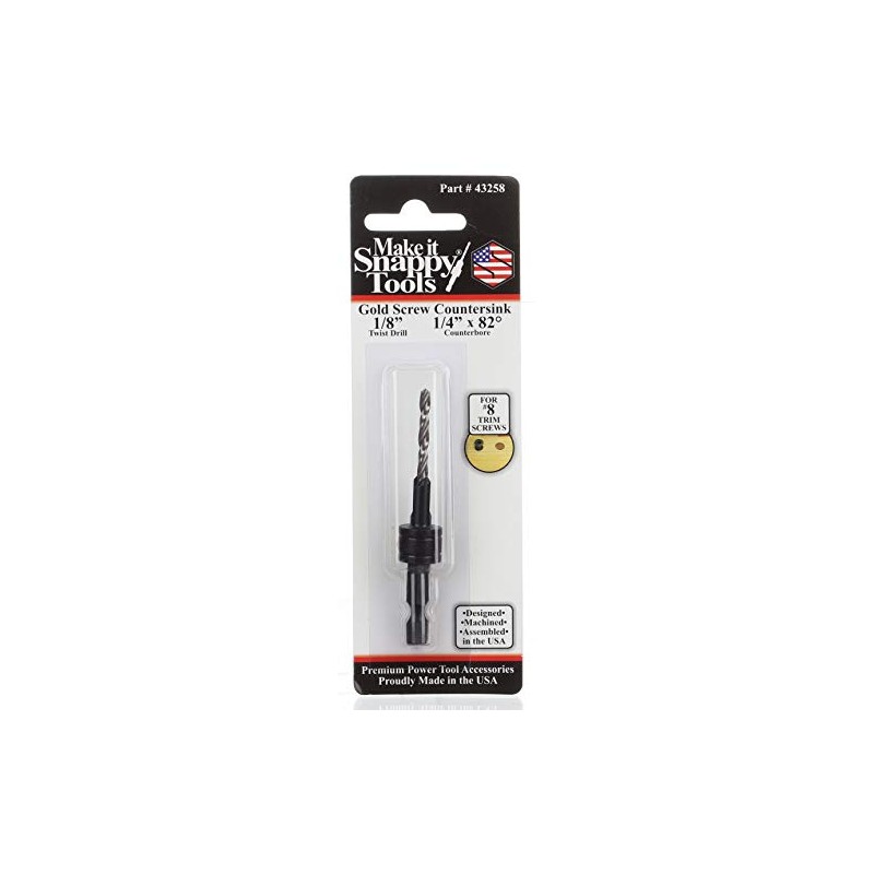 Make it Snappy Tools 1/8 Inch x 1/4 Inch Trim-Screw