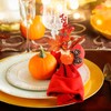 Thanksgiving Napkin Rings Set of 6 Fall Napkin Rings Fall